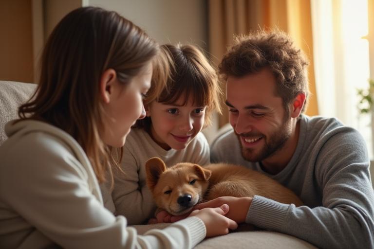 Adoption responsable avec famille parisienne