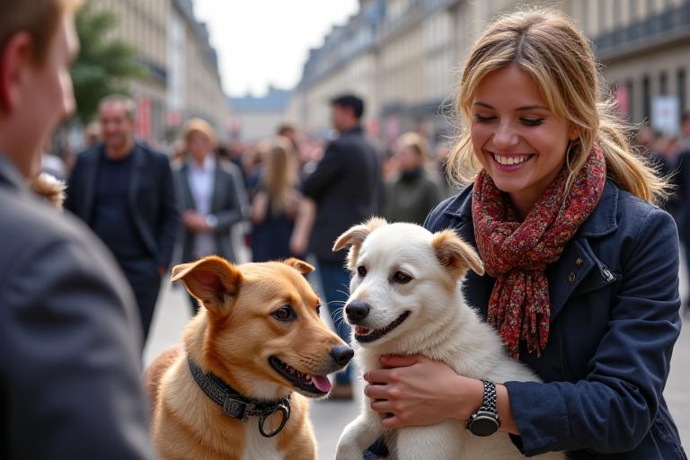Événement d'adoption chiens et chats à Paris
