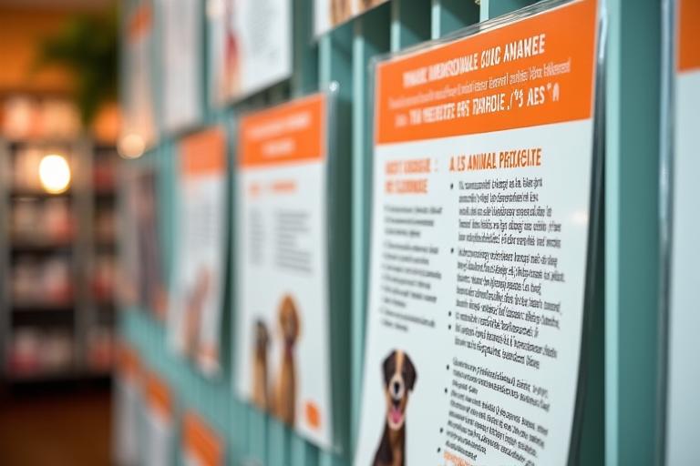 Sensibilisation protection des animaux en boutique